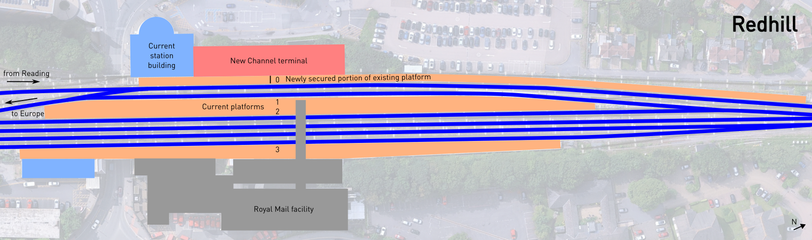 Diagram of the proposal described in the text for Redhill.